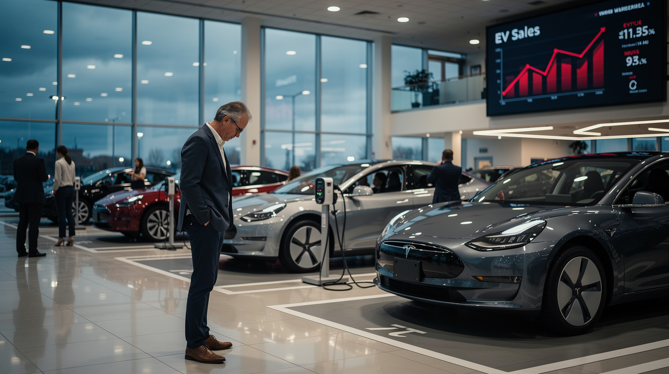 États-Unis : chute des ventes de voitures électriques après la fin des aides fédérales